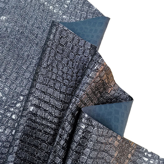 Bolso de Cuero PU Brillante con Textura Cocodrilo Grabado - Image 9