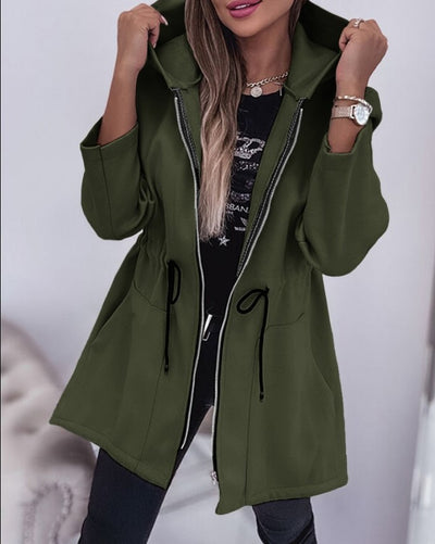 Abrigo Hoodie Casual para Mujer - Colección Otoño Invierno - Image 9