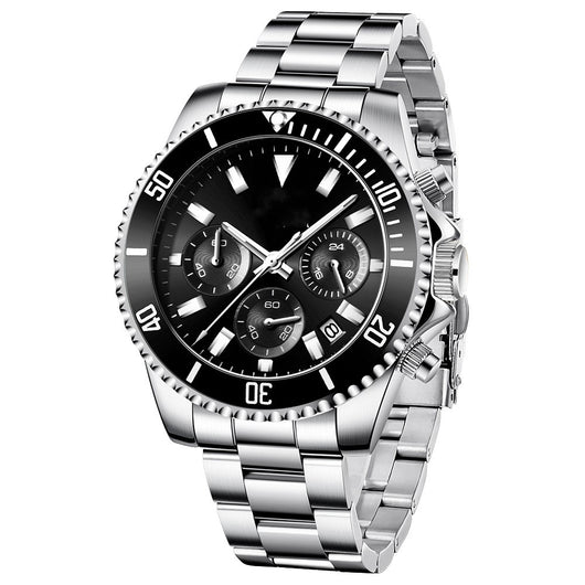 Reloj Deportivo de Acero Inoxidable con Luz Nocturna y Resistencia al Agua - Image 7