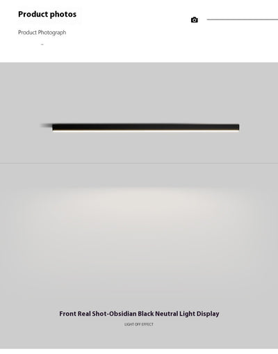 Lámpara de Techo Lineal Minimalista para Sala de Estar - Image 23