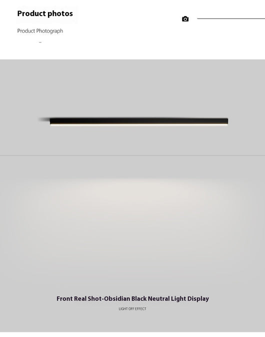 Lámpara de Techo Lineal Minimalista para Sala de Estar - Image 23