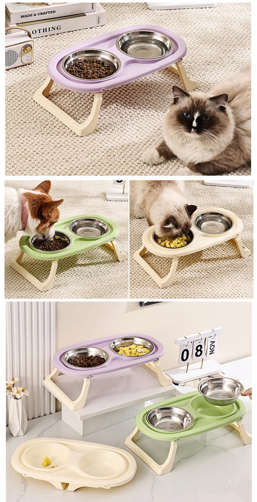 Comedero Plegable de Acero Inoxidable para Mascotas - Image 14