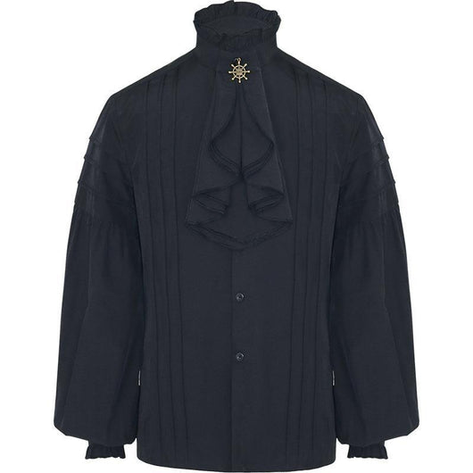 Camisa Medieval Europea con Mangas Farol - Estilo Samurái - Image 18