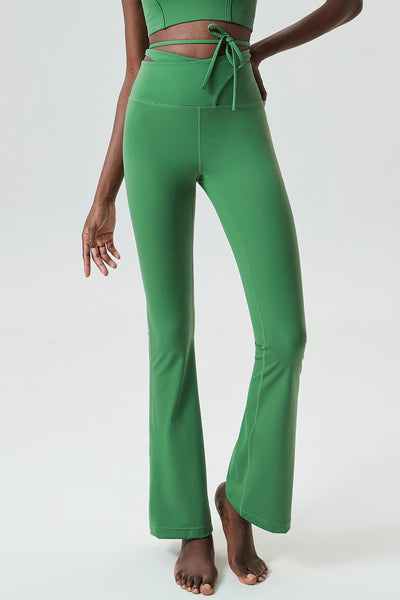 Pantalones Yoga Ajustados con Cordón para Mujer Tallas Grandes - Image 8