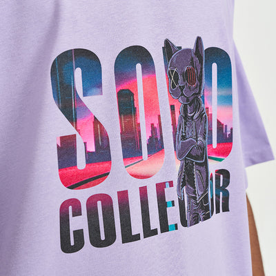 Playera Holgada con Estampado de Oso Cartoon para Hombre - Image 9
