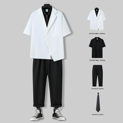 Blazer Casual de Verano para Hombre - Chaqueta Corta Ligera - Image 4
