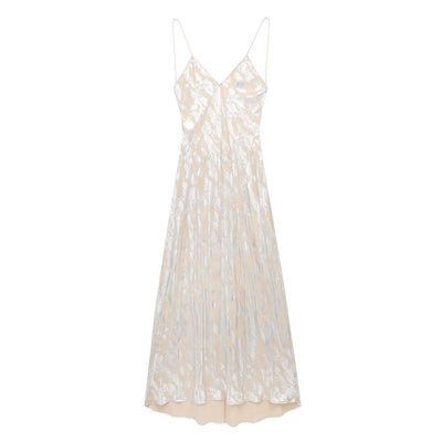 Vestido Interior con Estampado Metálico para Mujer - Image 2