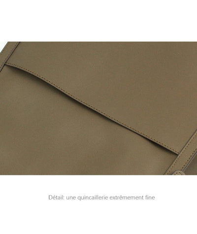 Bolso Tote Minimalista de Cuero Genuino para Mujer - Diseño Elegante y Funcional - Image 13