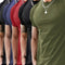 Camiseta Deportiva Casual para Hombre con Tela Elástica