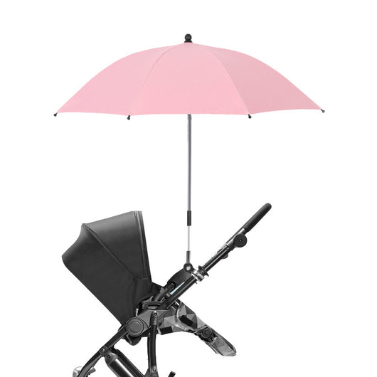 Sombrilla Parasol UV para Cochecito de Bebé - Protección Solar Negra - Image 9