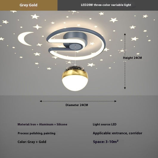 Lámpara de Pasillo Minimalista Cielo Estrellado Diseño Moderno - Image 10