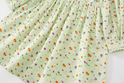 Vestido Infantil Estilo Occidental con Flores - Image 34