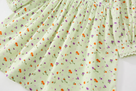 Vestido Infantil Estilo Occidental con Flores - Image 34