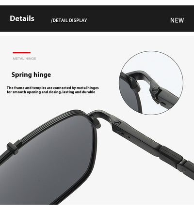 Gafas de Sol Polarizadas Estilo Box para Hombre - Image 18