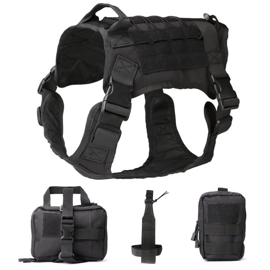 Chaleco Táctico para Perros Conjunto de 5 Piezas - Ropa de Protección Canina - Image 11