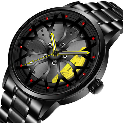 Reloj de Cuarzo Luminoso Impermeable para Hombre con Diseño de Calibrador - Image 3