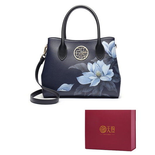 Bolso de Cuero para Mujer Estilo Oriental Elegante - Image 7