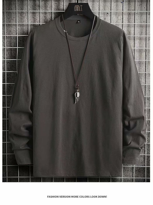 Camiseta Básica Cuello Redondo Talla Grande Hombre Primavera - Image 14