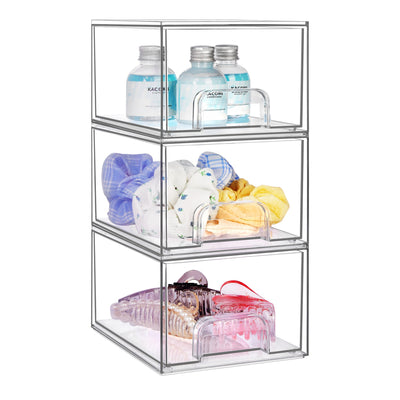 Organizador de Cosméticos Apilable con Cajones Transparentes - Image 19