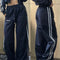 Pantalones Hip-hop Vintage a Rayas - Estilo Casual Urbano