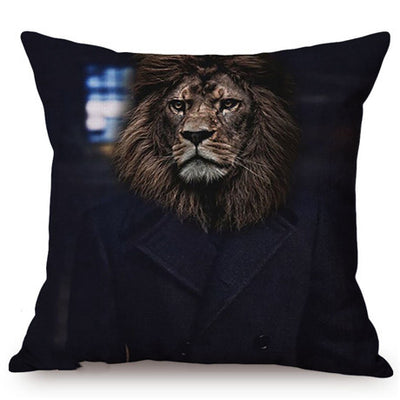Funda de Almohada para Auto Serie Lobo Animal 3D Explosiva - Image 35