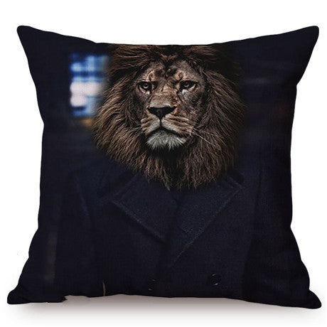 Funda de Almohada para Auto Serie Lobo Animal 3D Explosiva - Image 35