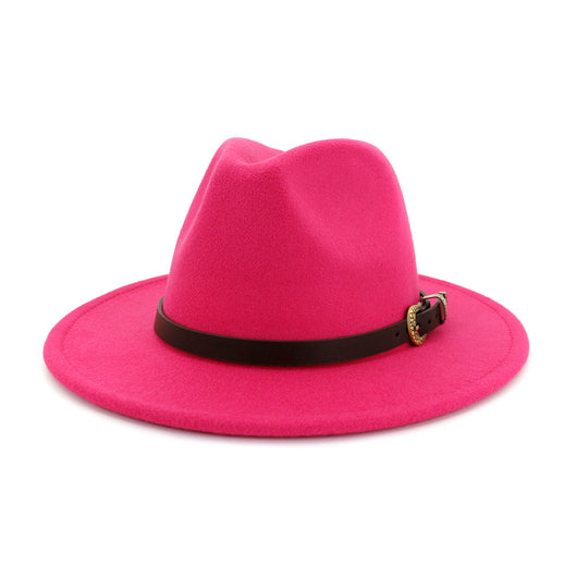 Sombrero Clásico de Lana Británica para Mujer con Ala Ancha - Image 4