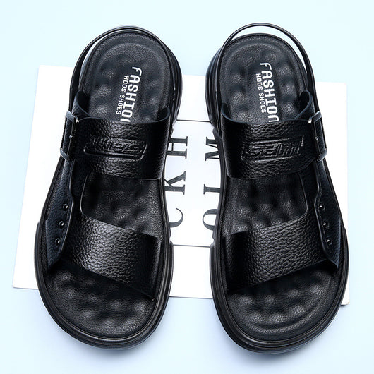 Zapatos Casuales de Cuero para Hombre con Plantilla de Látex - Image 4