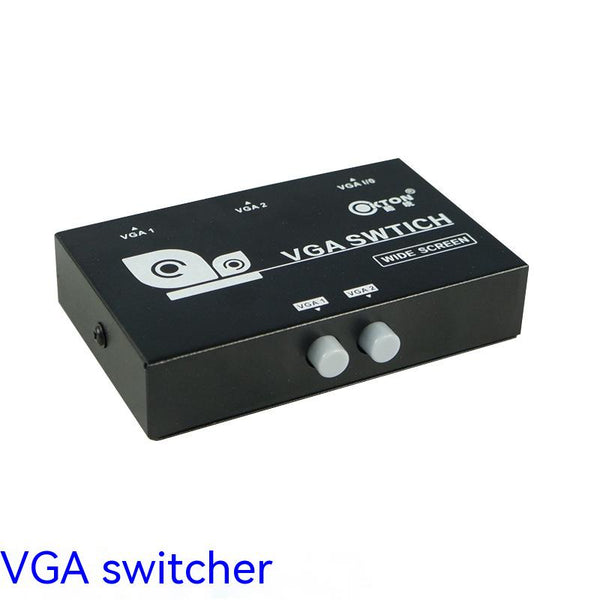 Conmutador VGA 2 en 1 para Compartir Pantalla entre Computadoras