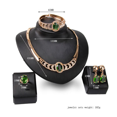 Juego de Cuatro Collares para Novia - Accesorios de Boda Elegantes - Image 2