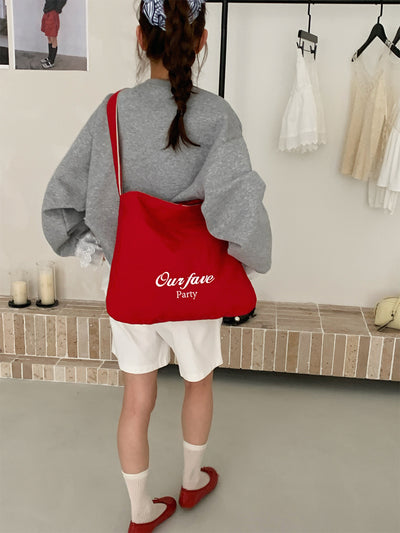 Bolsa Mensajero de Lona a Rayas con Doble Uso y Gran Capacidad - Image 26