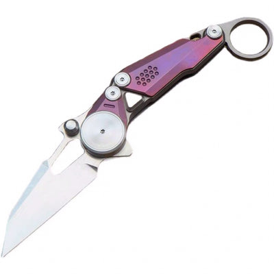 Cuchillo Plegable de Aleación de Titanio y Alta Dureza - Image 7