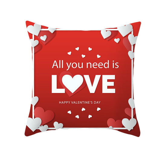 Funda de Cojín con Estampado Gráfico para Día de San Valentín - Image 31