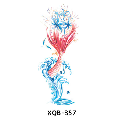 Tatuaje Temporal de Flores Resistente al Agua para Hombre y Mujer - Image 82