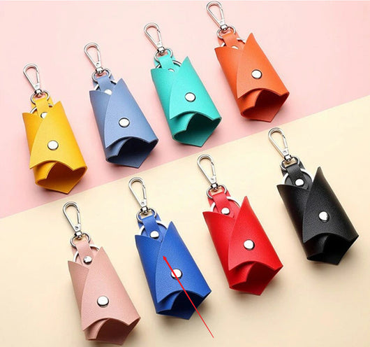 Estuche de Cuero para Llaves con Diseño Cute de Murciélago - Image 7