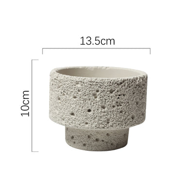 Maceta de Cemento Nórdica con Acabado Mate - Diseño Minimalista y Elegante - Image 13