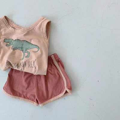Conjunto Casual de Shorts y Chaleco para Toda la Familia - Image 7