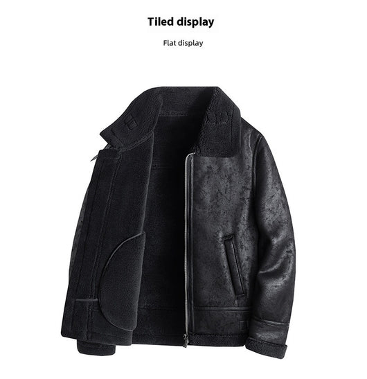 Abrigo de Lana de Cordero para Invierno Hombre - Image 16