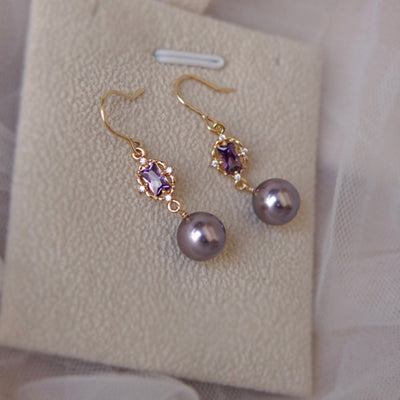 Aretes de Ametista Sueño Otoñal - Colección Exclusiva - Image 5