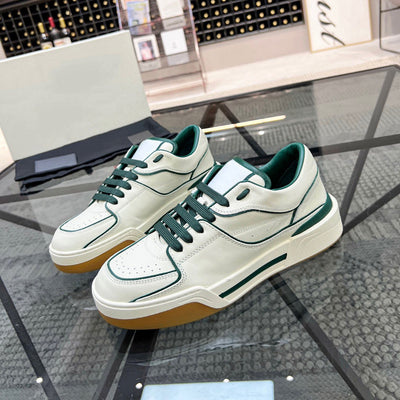 Zapatillas de Cuero Casual para Hombre - Sneakers de Invierno Transpirables con Cordones - Image 7