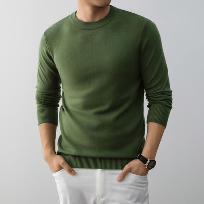 Suéter Minimalista de Cuello Redondo para Hombre - Image 19