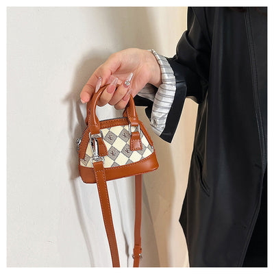 Cartera Mini Crossbody Estilo Occidental con Contraste de Colores - Image 19