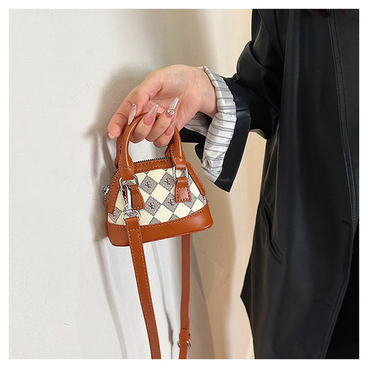 Cartera Mini Crossbody Estilo Occidental con Contraste de Colores - Image 19