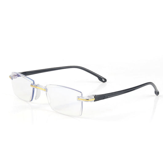 Gafas de Lectura sin Marco con Corte de Diamante - Image 4
