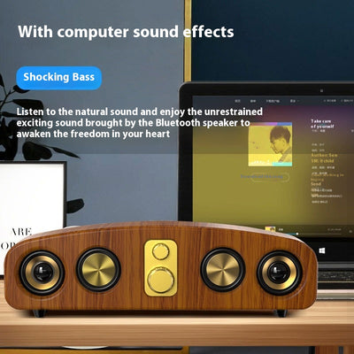 Parlante Bluetooth Portátil Estilo Retro - Image 29