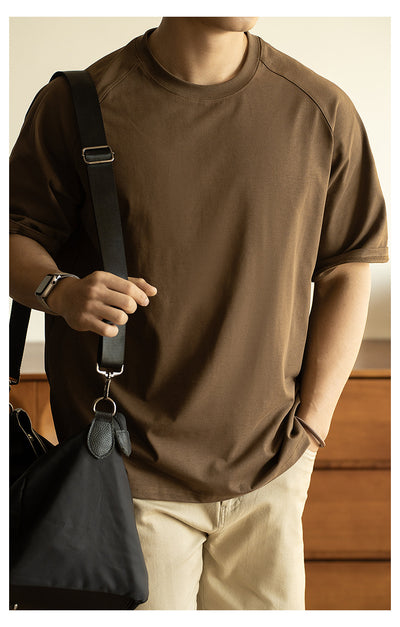 Camiseta Raglan Suelta con Protección Solar y Tecnología Antibacterial para Hombre - Image 22
