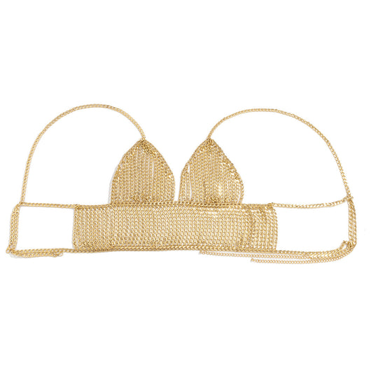 Cadena de Bikini Aluminio con Borlas Trendy