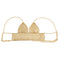 Cadena de Bikini Aluminio con Borlas Trendy
