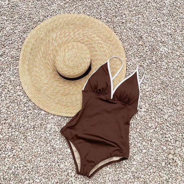 Bikini Espalda Descubierta Estilo Japonés y Coreano para Termas