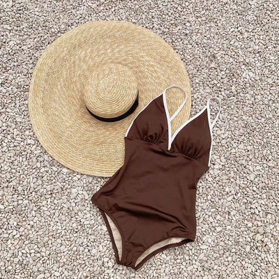 Bikini Espalda Descubierta Estilo Japonés y Coreano para Termas - Image 2